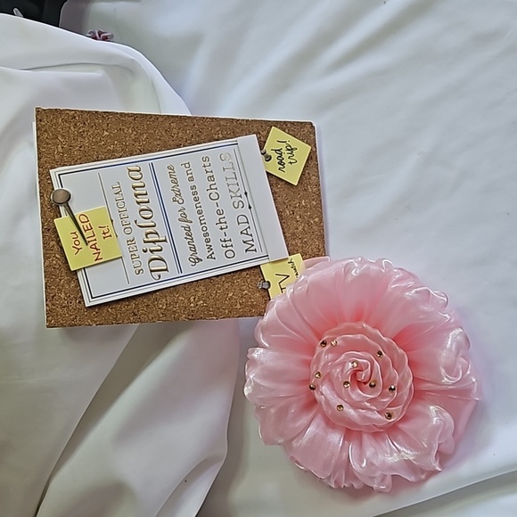 Hand Crafted Prom Corsage Flower with Graduation Card - Picture 15 of 17